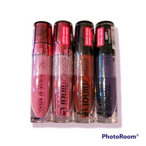 Wet n Wild limited edition Rebel Rose Megalast Liquid Catsuit lipstick set